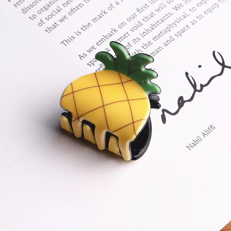 Wholesale Acetate Sheet Fruit Hairpin